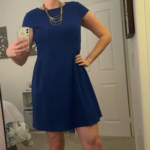 Eliza J Fit and Flare Cap Sleeve Dress Size 8